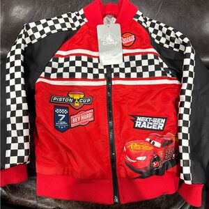 Disney Cars Red and Black Racing Jacket for Kids